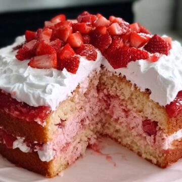 Strawberry Heaven Cake