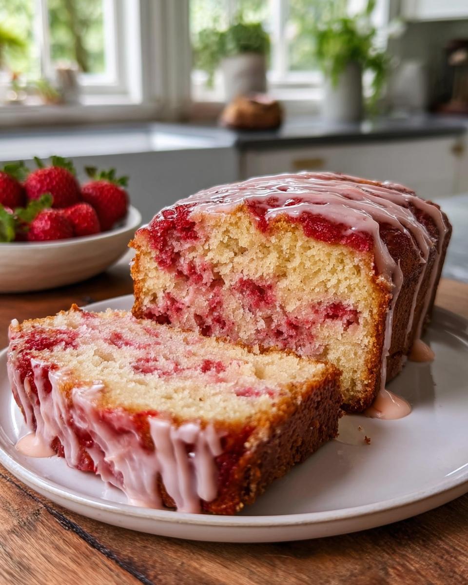 Strawberry Honeybun Cake - Detail 2