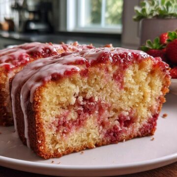 Strawberry Honeybun Cake