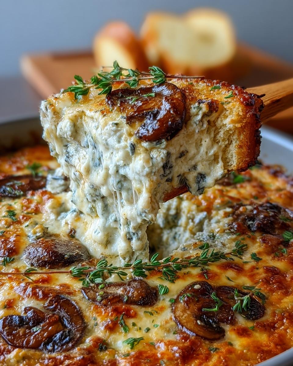 Stuffed Mushroom Dip - Detail 1