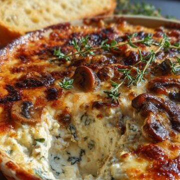 Stuffed Mushroom Dip