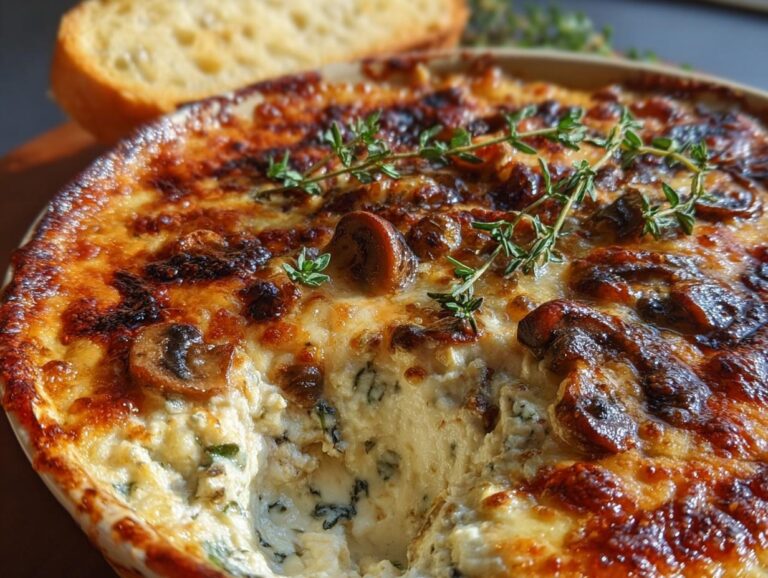 Stuffed Mushroom Dip