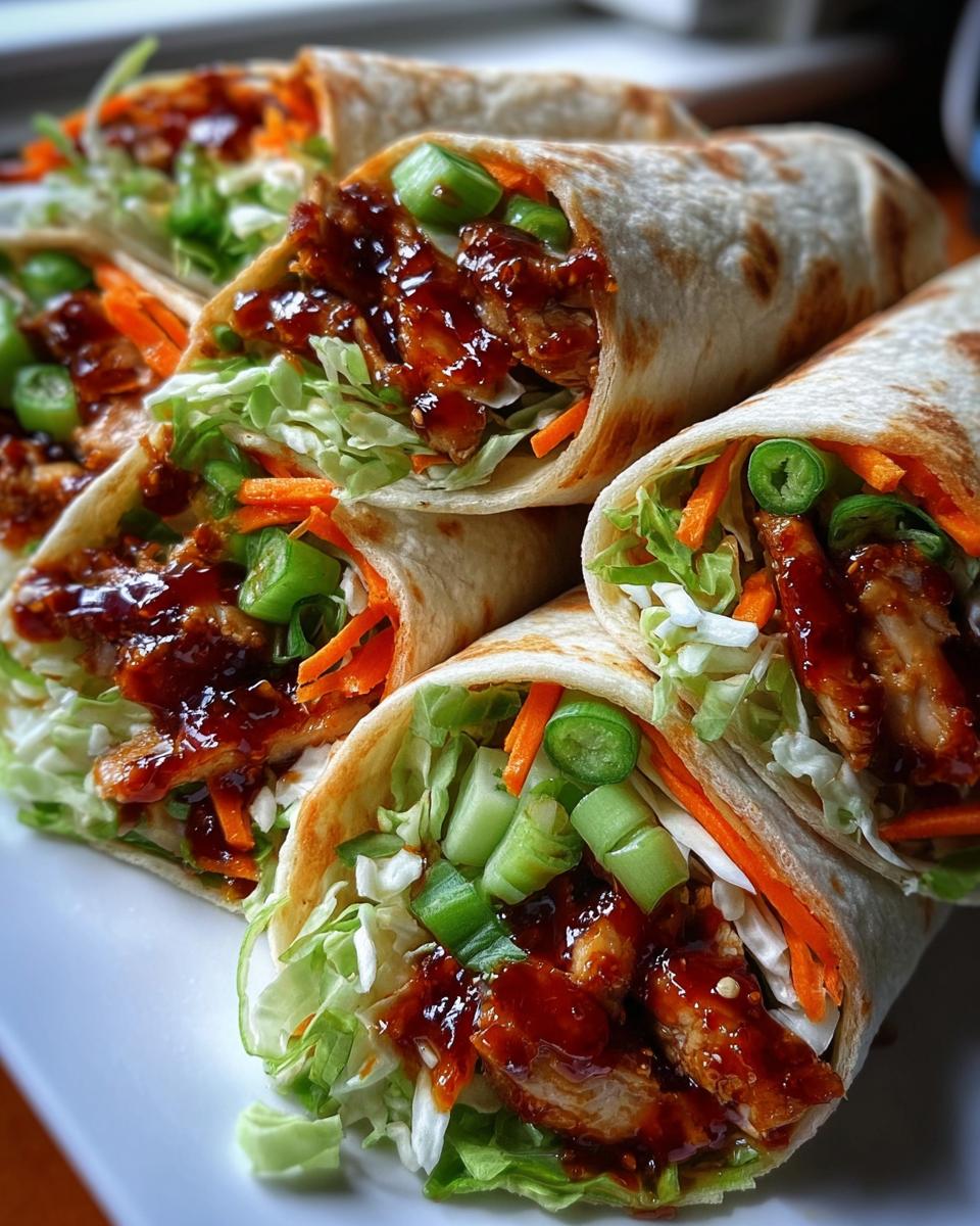 Sweet Chili Chicken Wraps - Detail 1