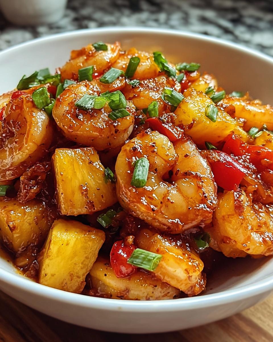 Sweet Chili Pineapple Shrimp - Detail 2