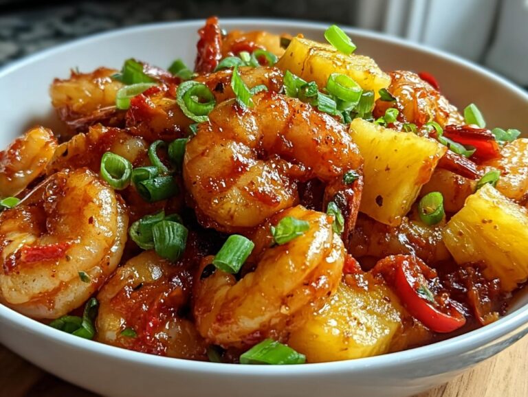 Sweet Chili Pineapple Shrimp