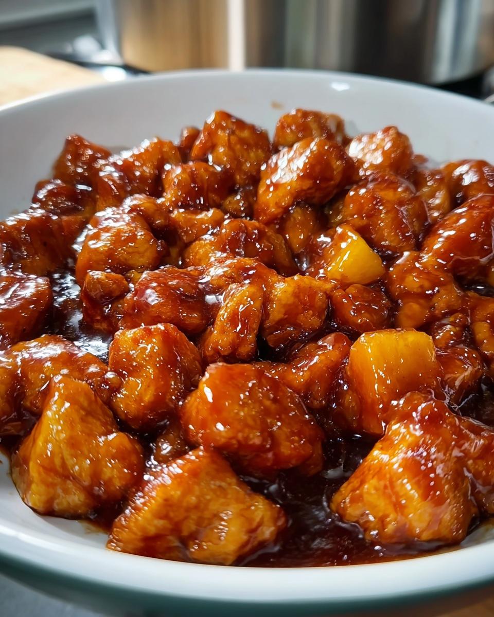 Sweet Hawaiian Crock Pot Chicken - Detail 1
