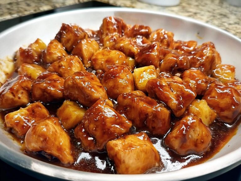 Sweet Hawaiian Crock Pot Chicken