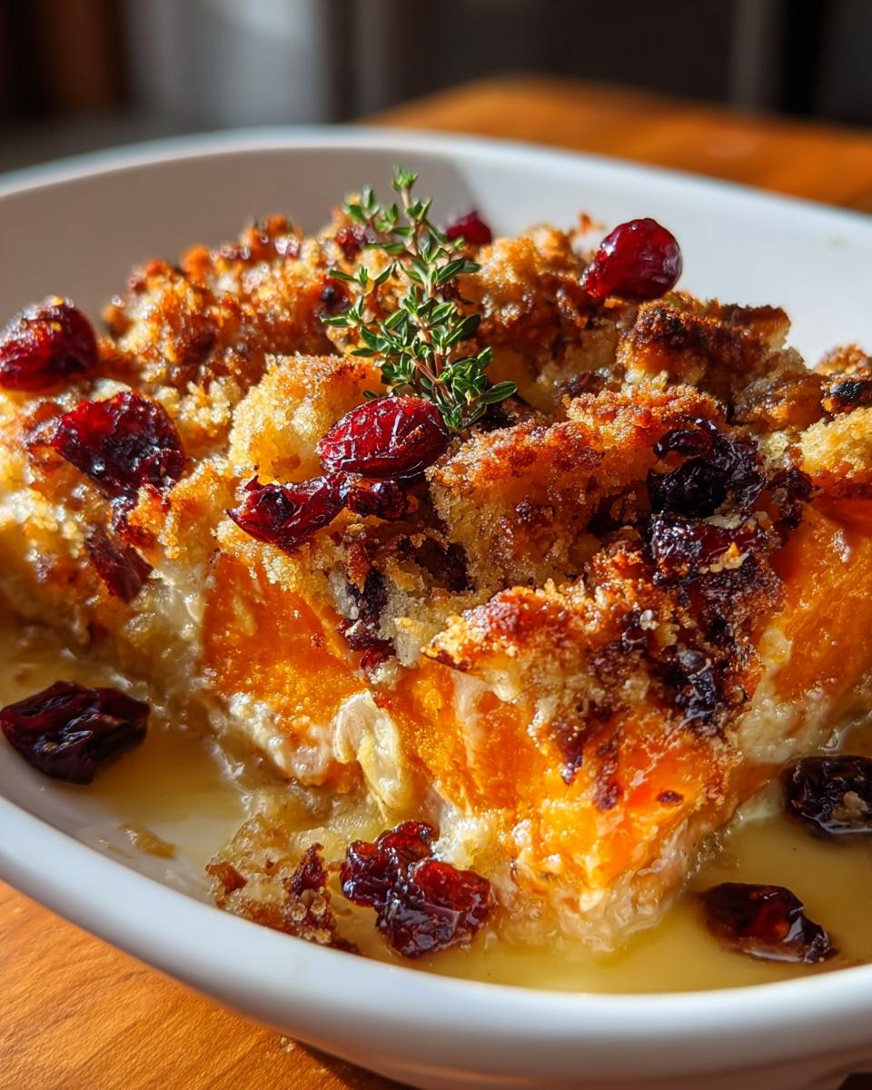 Sweet Potato & Cranberry Gratin - Detail 2