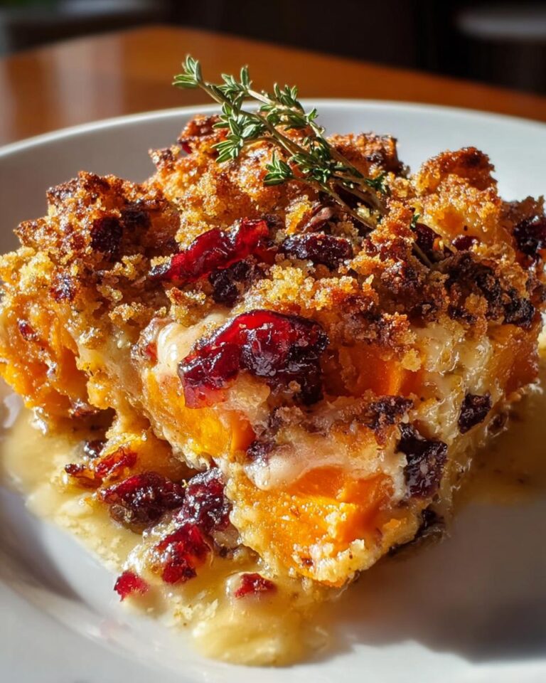 Sweet Potato &Amp; Cranberry Gratin