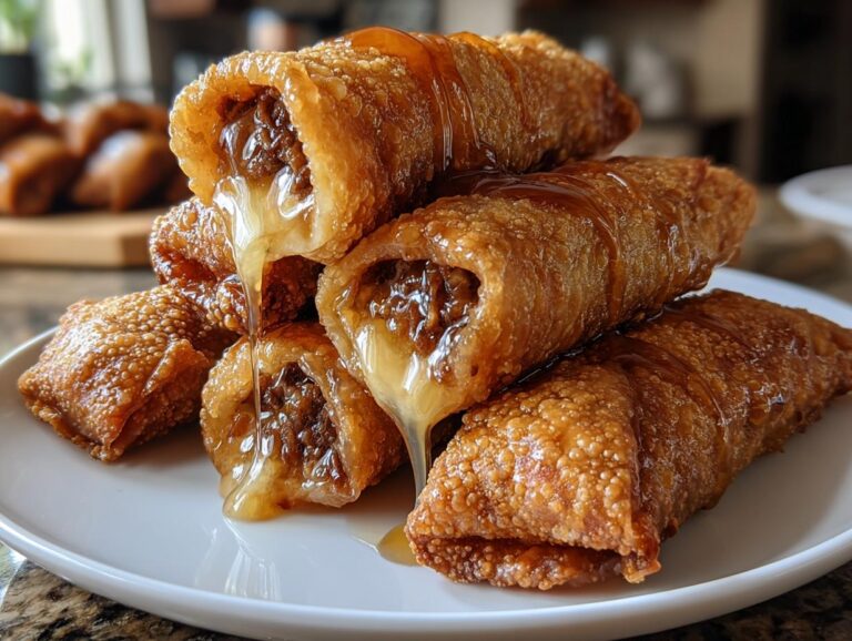Texas Twinkies Egg Rolls With Honey