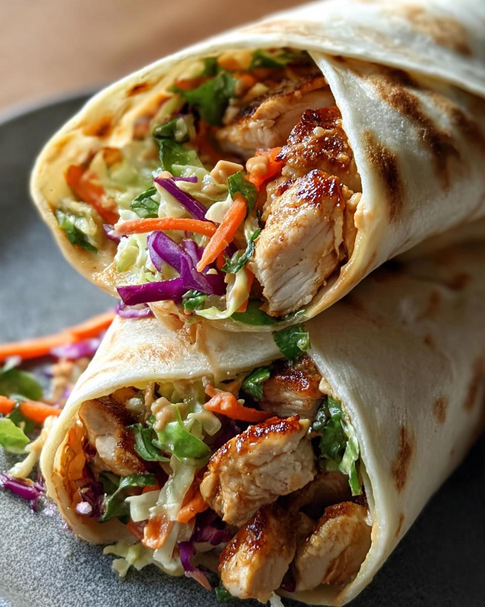 Thai Chicken Wrap - Detail 1
