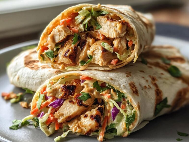 Thai Chicken Wrap