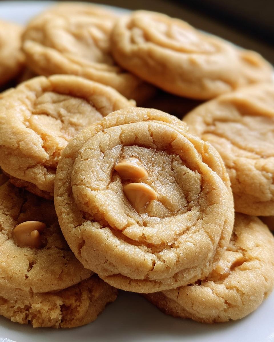 Thick And Chewy Peanut Butter Cookies - Detail 1