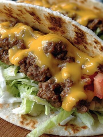 Tortilla Burgers (Smash Burger Tacos)
