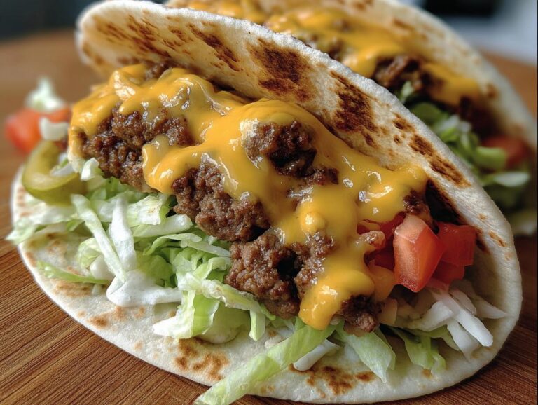Tortilla Burgers (Smash Burger Tacos)