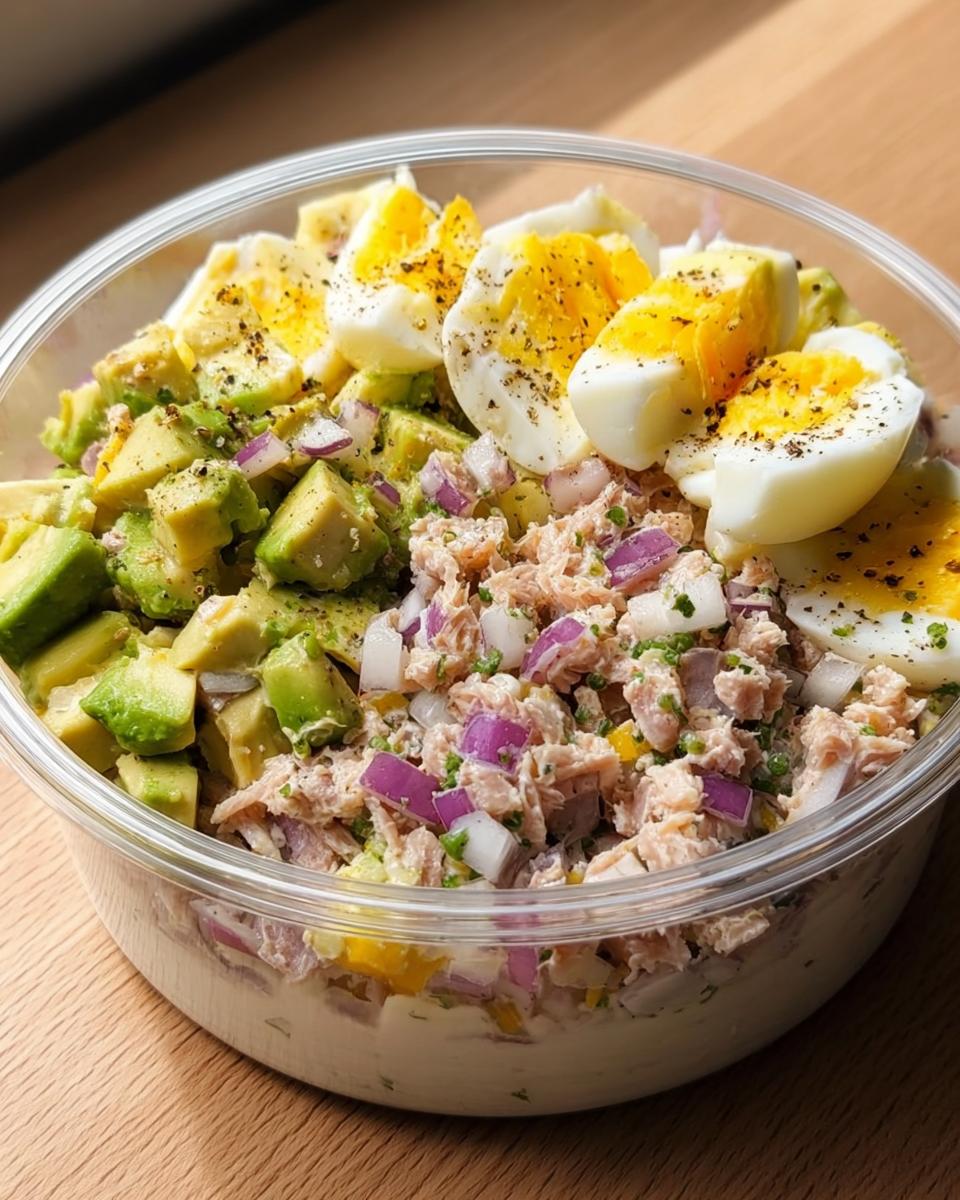 Tuna Egg Bowl With Avocado - Detail 2