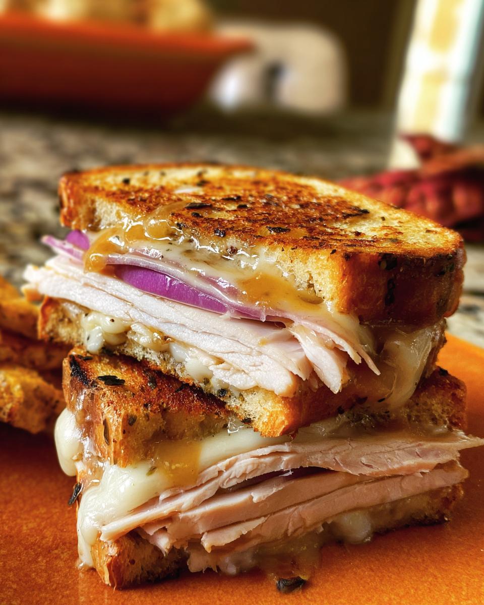 Turkey Dijon Melt Sandwiches - Detail 1