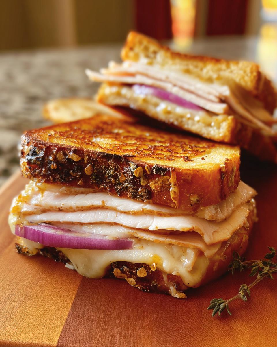 Turkey Dijon Melt Sandwiches - Detail 2