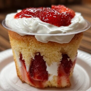 Twinkie Strawberry Shortcake Cups