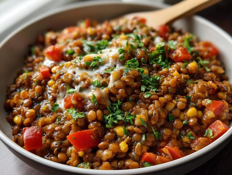 Vegetarian Mexican Lentils